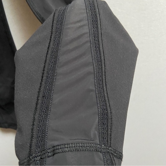 Lululemon Athletica Wunder Under Hi-Rise Legging mesh ruche sides Sz 6 - Picture 8 of 12